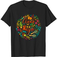 T-Shirt Cinco De Mayo pour Hommes - Taco de Fiesta Mexicaine