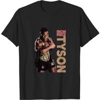 T-Shirts pour hommes Mike Tyson en noir