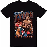 T-shirts pour hommes Mike Tyson en noir — T-shirts pour hommes