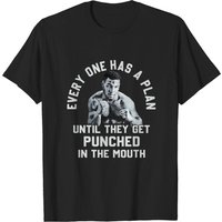 T-shirts pour hommes Mike Tyson en noir