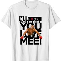 T-shirts pour hommes Mike Tyson en couleurs unies et chinées