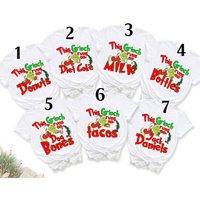 T-Shirt Grinch pour Hommes - Thème de Noël en Famille