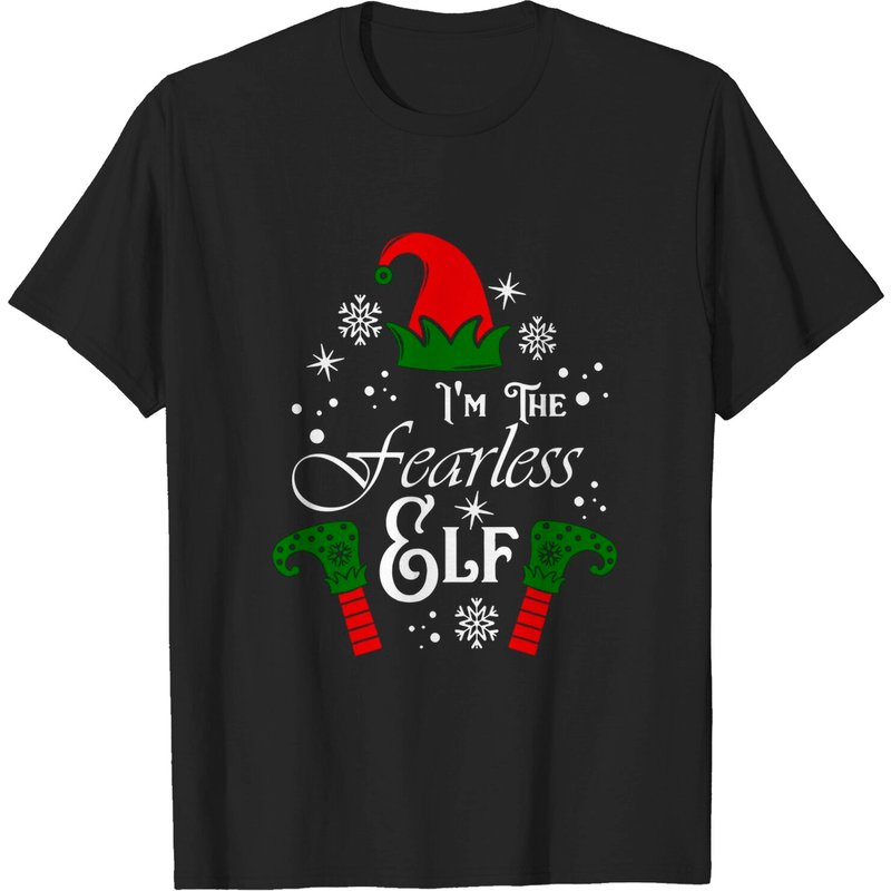 Personalized Elf Christmas Family Matching T-Shirt for Men — Mens T Shirts
