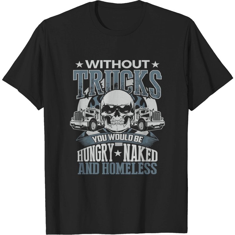 T-Shirt Humoristique de Conducteur de Camion pour Hommes — T-shirts pour hommes