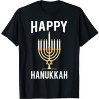 T-shirt Menorah Joyeuse Hanoukka pour hommes
