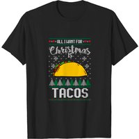 T-shirt de Noël Moche pour Amateurs de Tacos
