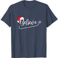 T-shirt pour hommes Believe Christmas Pajamas — T-shirts pour hommes