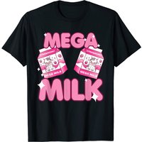 T-shirt Mega Milk pour hommes - Noir