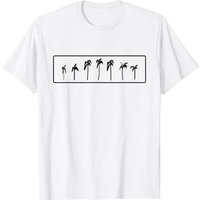 T-shirt Palm Trees Simple Sophistiqué pour Hommes — T-shirts pour hommes