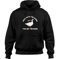 Hoodie Cartoon Goose Unisexe avec Design de Canard Amusant — Sweats à capuche pour hommes