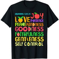 T-shirt Le Fruit de l'Esprit - Tee avec Verset Biblique Chrétien