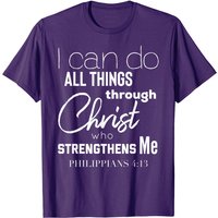 Christian Themed Bible Verse T-Shirt for Men — Mens T Shirts