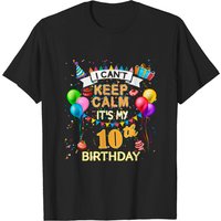 T-shirt d'anniversaire 10e anniversaire pour hommes