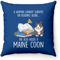 Coussin décoratif Sche Also Needs A Maine Coon Cat — Coussins décoratifs