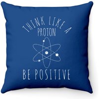 Housse de coussin Science Positive Thinking Proton
