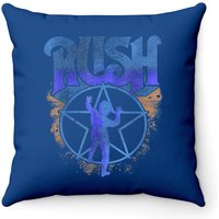 Graphic Rush Throw Pillow Music Band Love Starman — Decorative Cushions
