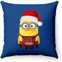 Minion Christmas Classic Throw Pillow Cover