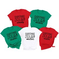 T-shirt assorti de Noël pour hommes