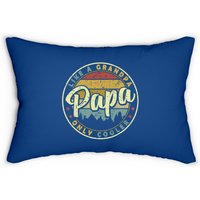 Lumbar Pillow Papa Like A Grandpa Only Cooler