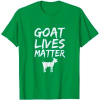 Goat Lives Matter Funny Goat Lover T-Shirt for Men — Mens T Shirts