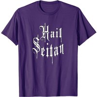 T-shirt Saitan Hail Seitan pour hommes - Noir
