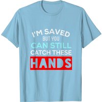 T-shirt Catch These Hands pour hommes en noir — T-shirts pour hommes