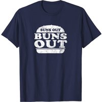 T-shirt d'été amusant avec hamburger pour BBQ et plage — T-shirts pour hommes