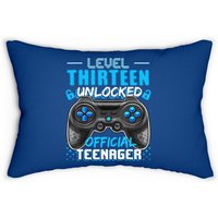 Coussin lombaire Lumbar Pillownager Vidéo Jeu 13e Anniversaire Level 13 Unlocked — Coussins décoratifs