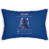 Nope Still Don't Care Lumbar Pillow