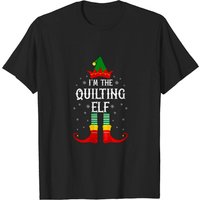 T-shirt de Noël I'm The Quilting Elf Family Group pour hommes — T-shirts pour hommes