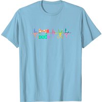 T-shirt Quilter Sewing Heartbeat pour hommes en noir — T-shirts pour hommes