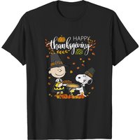 T-shirts de Thanksgiving Charlie Brown Snoopy pour hommes — T-shirts pour hommes