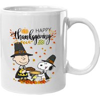 Charlie Brown Snoopy Thanksgiving Mug
