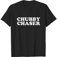 T-Shirt Chubby Chaser pour Hommes - Design Amusant BBW Courbé — T-shirts pour hommes