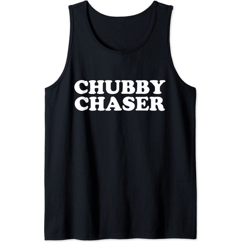 Chubby Chaser Débardeur pour Hommes - Cadeau Amusant BBW Curvy — T-shirts pour hommes