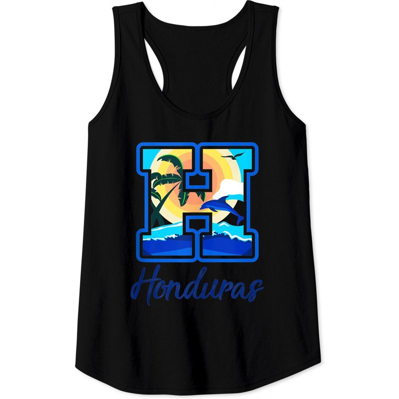 Débardeur Catracha pour hommes - T-shirt Honduras noir — T-shirts pour hommes