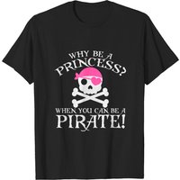 T-shirt Heart Pirates pour hommes - Pourquoi être une princesse quand on peut être un pirate — T-shirts pour hommes
