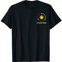 T-shirt Filipino Sun pour hommes - Fierté philippine-américaine Strong Breed
