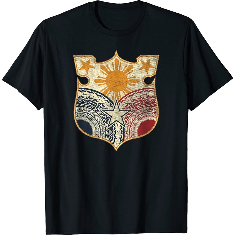 T-shirt Vintage Héritage Philippin pour Hommes — T-shirts pour hommes