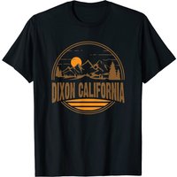 T-shirt Dixon Souvenir de Randonnée en Montagne de Californie pour Hommes