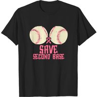 T-shirt Save The Tatas pour hommes - Save Second Base