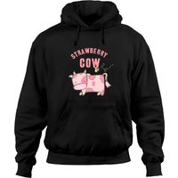 Hoodie Mignon Vache en Cartoon pour Unisexe — Sweats à capuche pour hommes