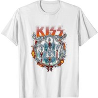 T-shirt Merry Kissmas pour hommes en noir
