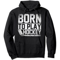 Hoodie Joueur de Hockey Born To Play — Sweats à capuche pour hommes