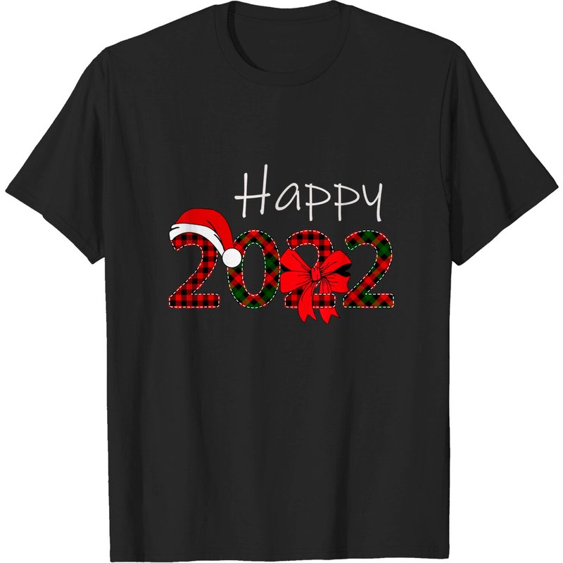 T-shirt de famille pyjama Nouvel An 2022 pour hommes — T-shirts pour hommes