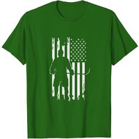 T-shirt pour hommes American Flag Hockey Apparel — T-shirts pour hommes