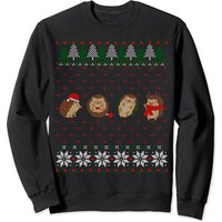 Hoodie La Vie des Hérissons Joyeux Noël Sweatshirt Moche