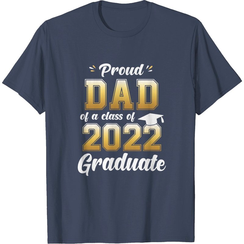 T-shirt pour hommes Fier Papa d'un Diplômé de la Promotion 2022 — T-shirts pour hommes