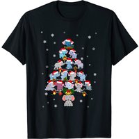 T-shirt de Noël Elephant Tree pour hommes — T-shirts pour hommes