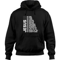 Cadeau Dieu Croyant Jésus Définition Hoodie à Capuche